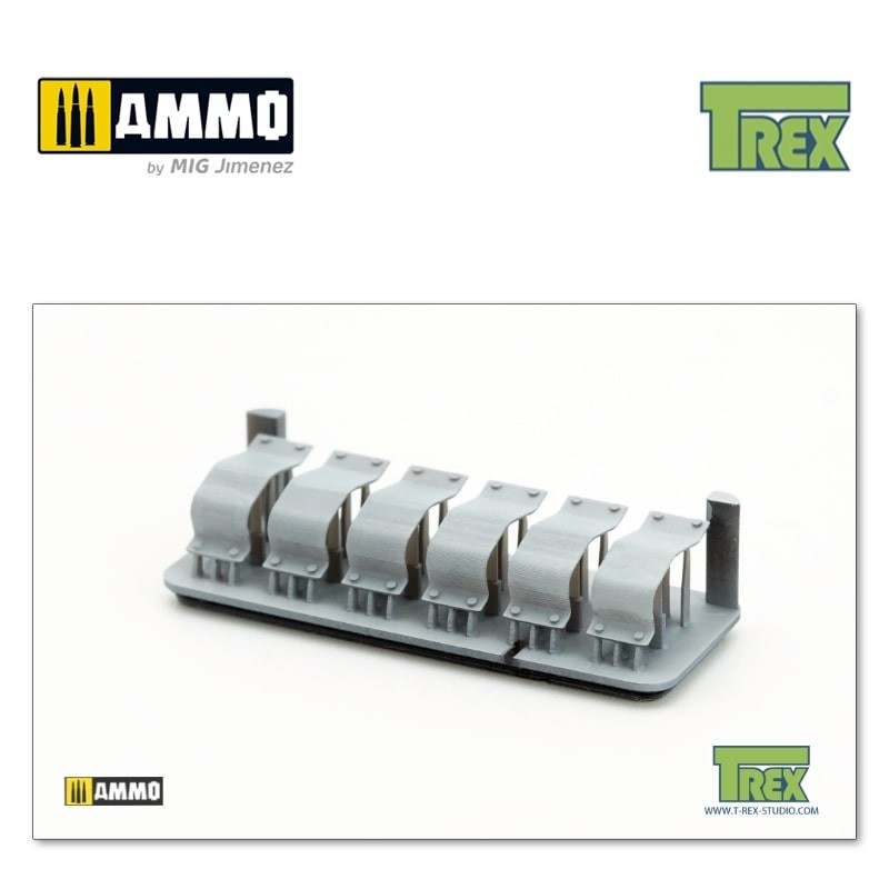 TR48004 Направляющие Track Skids Set for VVSS M4 Family (Early Version)
