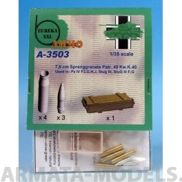 A-3503 Дополнения для моделей 7,5 cm Sprgr.Patr.34 Kw.K.40/Stu.K.40 L/43 and L/48