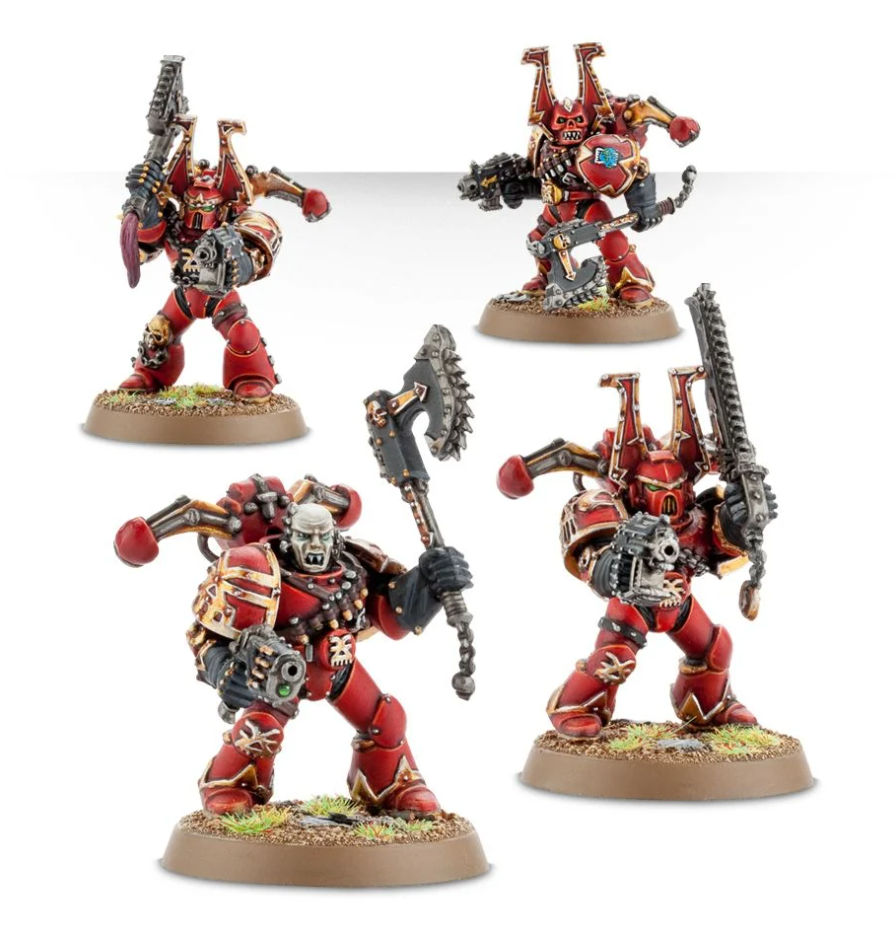 43-10GW Набор Космодесант Хаоса: Берсерки Кхорна (Chaos Space Marines Khorne Berzerkers)