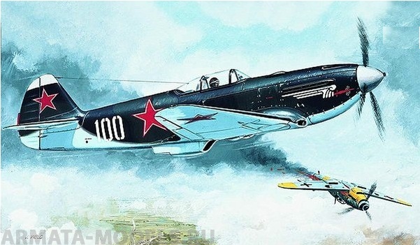 0836SM Самолёт  Yakovlev Yak 3 (1:72) Smer