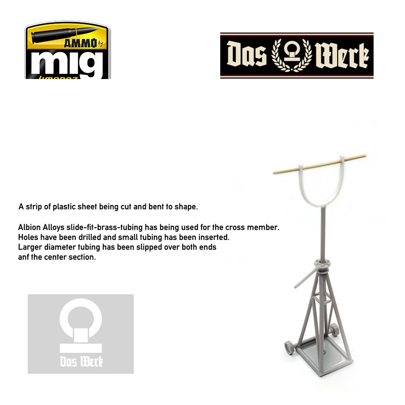 DW48001 Набор опор и стоек Luftwaffe Jack Stand Set with Saw Horses - SE