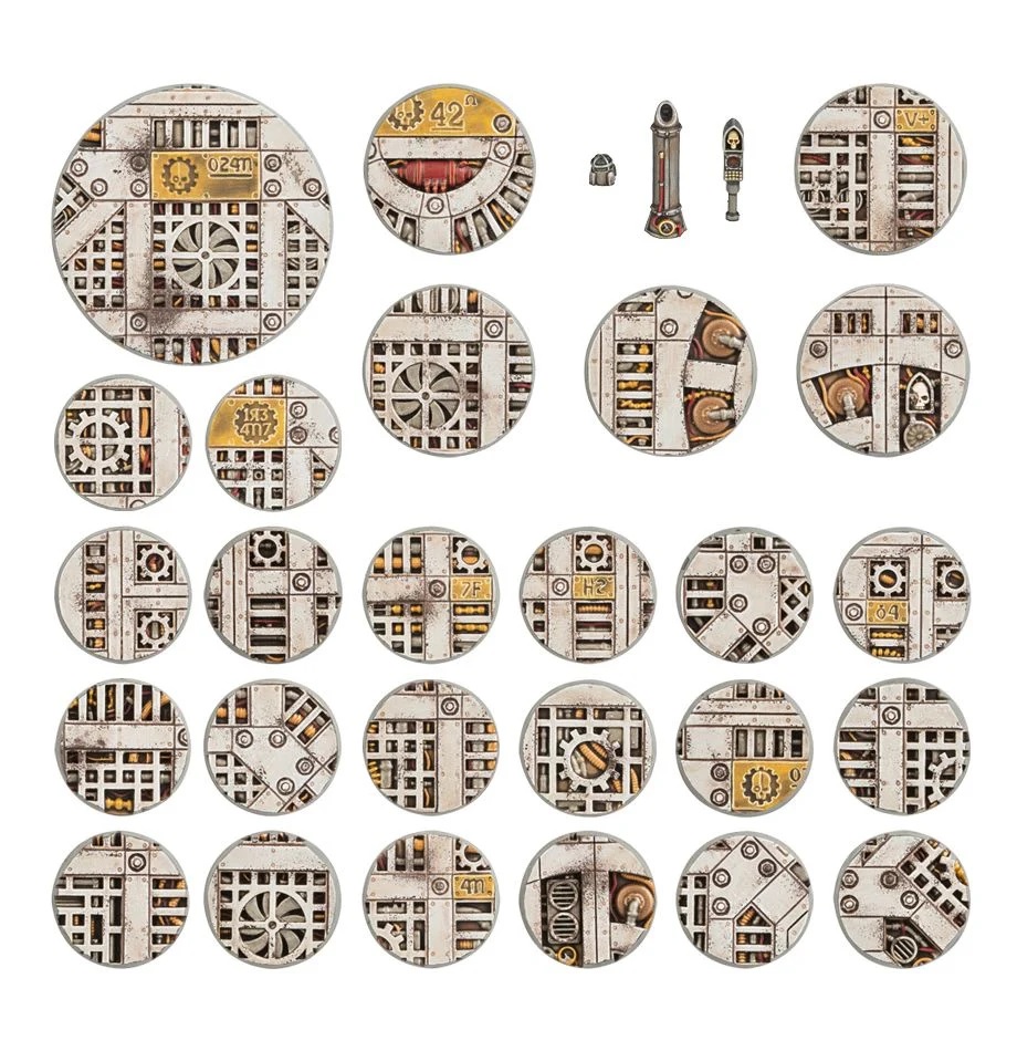 66-95GW Декорации Сектор Меканикус: Индустриальные базы (Sector Mechanicus Industrial Bases)