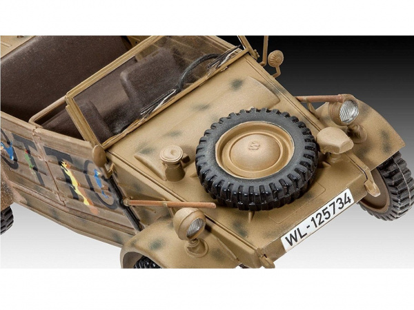03253 Немецкий автомобиль повышенной проходимости военного назначения belwagen Type 82 Revell