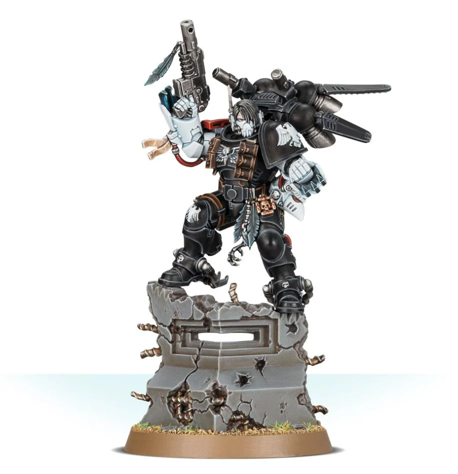 55-15GW Набор Гвардия Ворона. Кайваан Шрайк (Raven Guard Kayvaan Shrike)