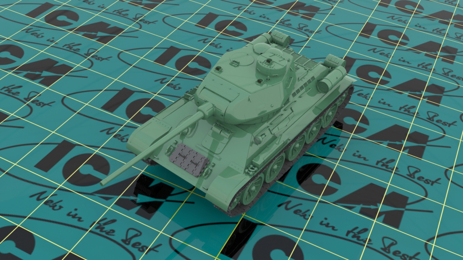 35367 Т-34-85, Советский средний танк ІІ МВ ICM