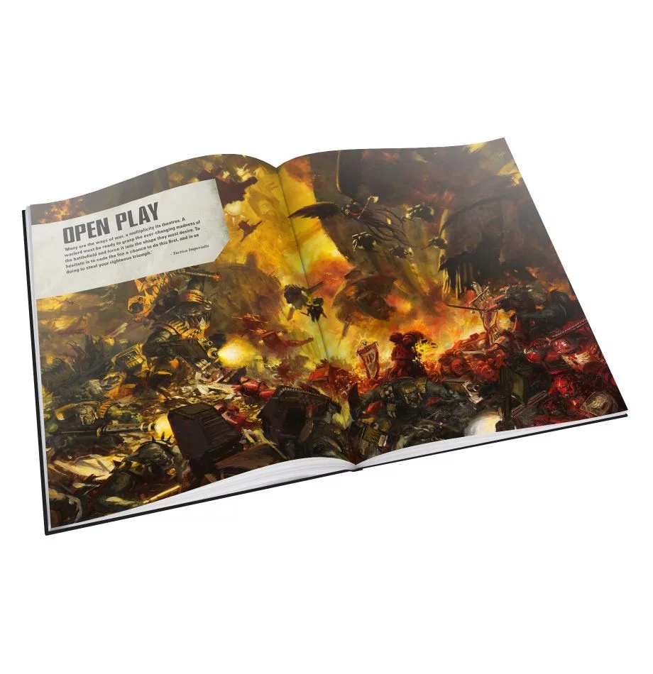 40-07GW Книга Вархаммер 40000: Одобренная глава 2019 (англ.) (Warhammer 40000: Chapter Approved 2019 (Eng))