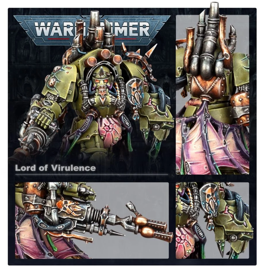 43-77GW Набор Гвардия Смерти. Лорд Вирулентности (Death Guard Lord of Virulence)