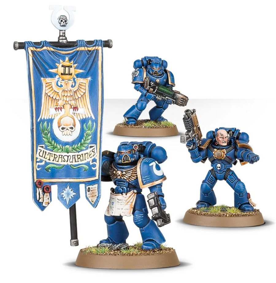 48-51GW Набор Космодесант. Командное Отделение (Space Marine Company Command)