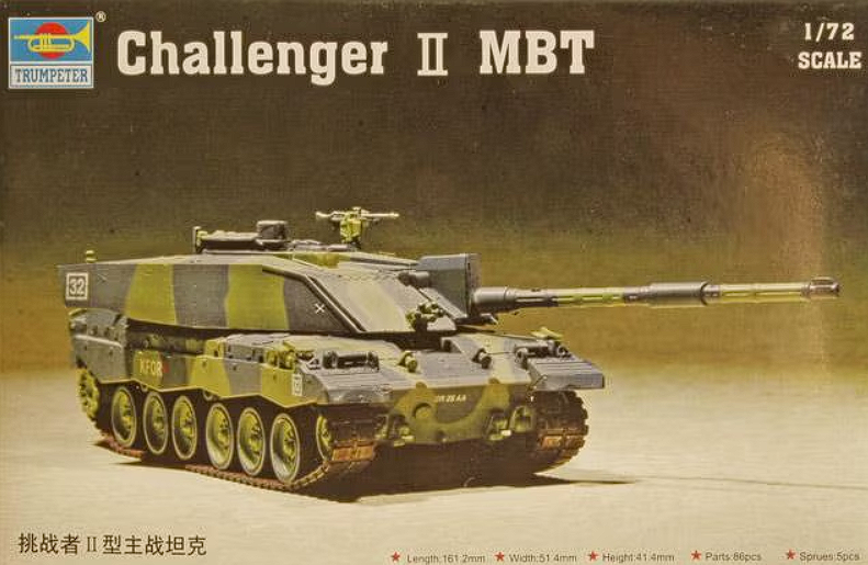 07214P Танк British Challenger II MBT Trumpeter