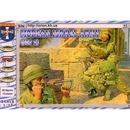 ORI72040 Фигуры Modern Army of Israel (set 2) 1/72
