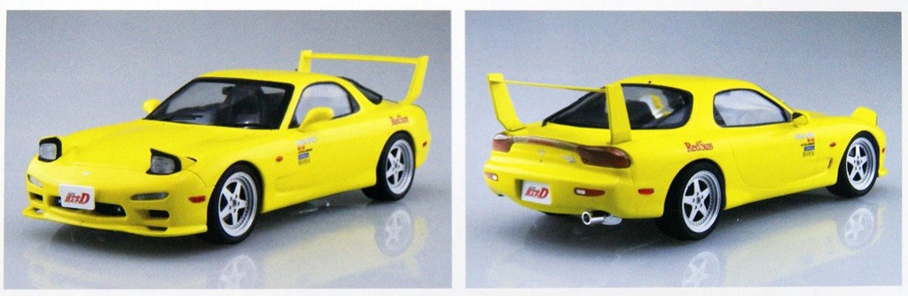 05621 Takahashi Keisuke FD3S RX-7 Comics Vol.1 Ver. Aoshima