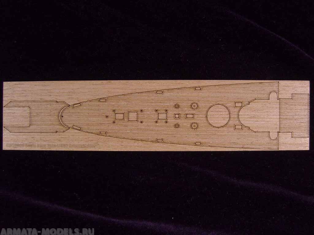AW50009 Деревянная палуба для 1/400 Regia Nave Pola