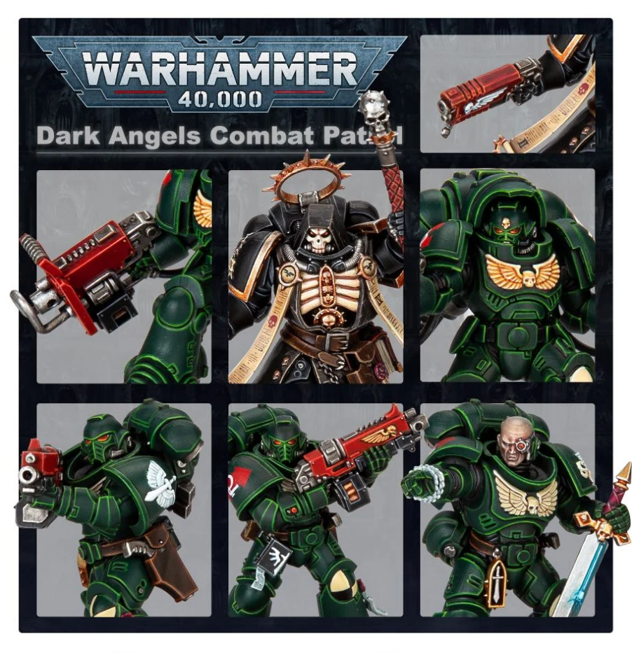 44-17GW Набор Боевой Патруль. Темные Ангелы (Combat Patrol: Dark Angels)