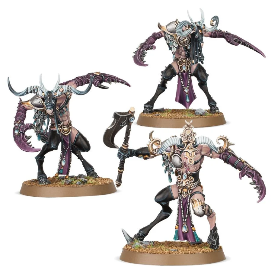 83-89GW Набор Гедонисты Слаанеш. Слаангоры - Кровотвари (Hedonites of Slaanesh Slaangor Fiendbloods)
