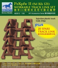 AB3513 PzKpfw II(Sd kfz 121)workable track link set