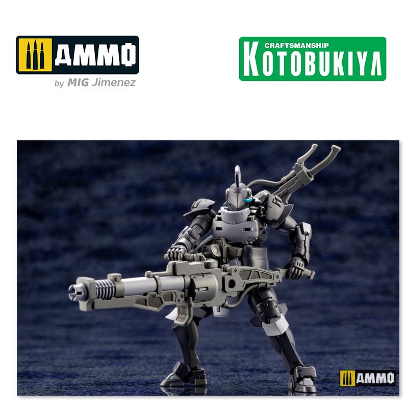 KTOHG057 Коллекционая сборная модель  HGPM Kit 1/24 Governor Armor Type Knight Nero 8 cm KOTOBUKIYA