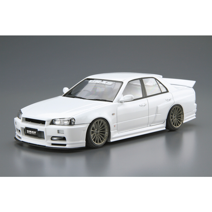 05534 Nissan Skyline ER34 Uras Type-R '01 Aoshima