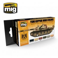 AMIG7113 Ammo Mig Набор акриловых красок YOM KIPPUR WAR COLORS