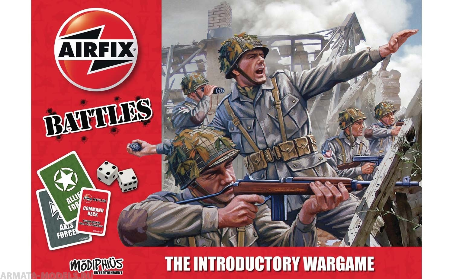 MUH50360 Настольная игра стартовый набор Airfix Battles Introductory Wargame