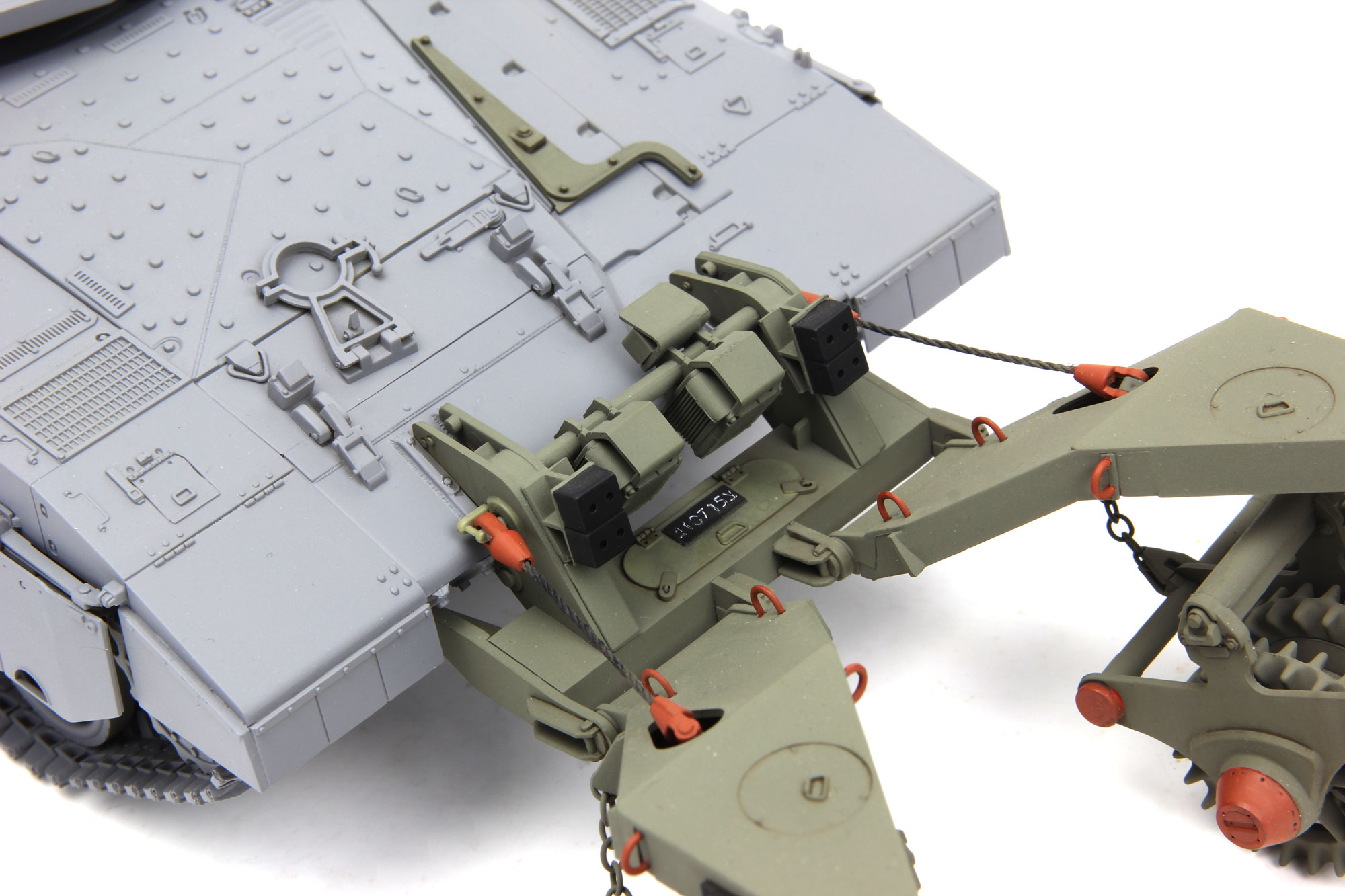 SPS-021  ISRAEL NOCHRI DEGEM DALET HEAVY MINE ROLLER SYSTEM (FOR TS-001&TS-025) 1/35 Meng