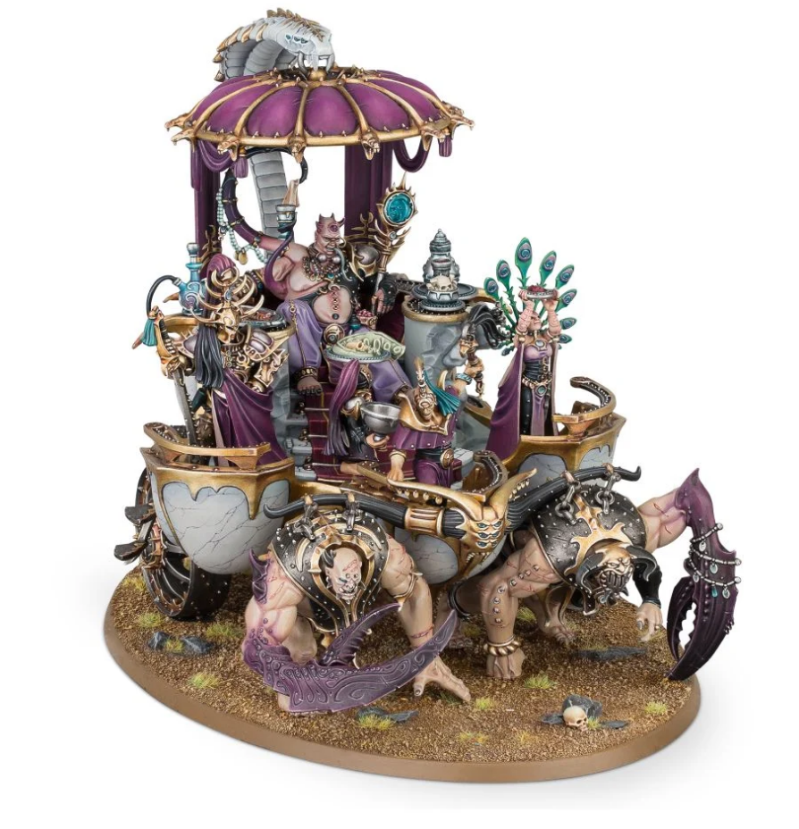 83-82GW Набор Гедонисты Слаанеш. Глутос Орсколлион, Лорд Обжорства (Hedonites of Slaanesh Glutos Orscollion, Lord of Gluttony)