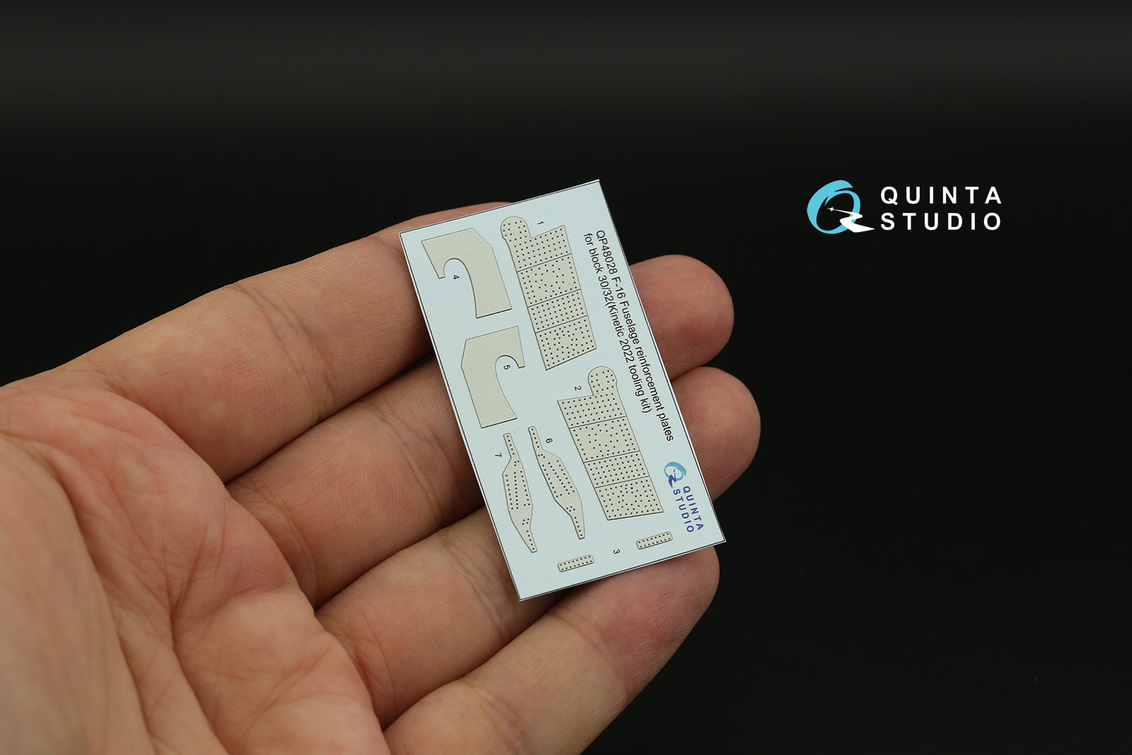 QP48028 Усиливающие накладки для F-16 block 30/32 (Kinetic 2022г. разработки)