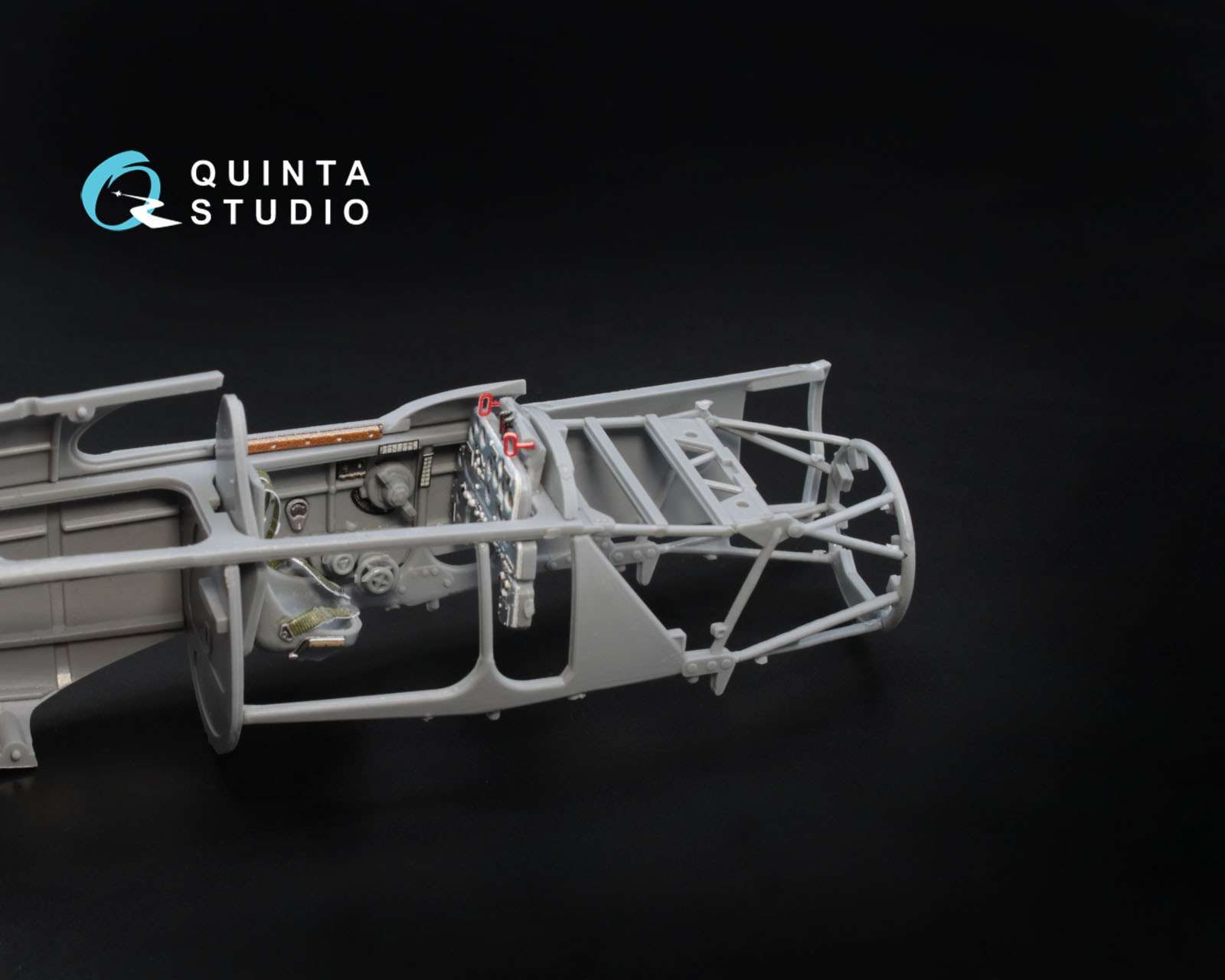 QD48005 3D Декаль интерьера кабины Ла-5 (для модели Звезда 4801)