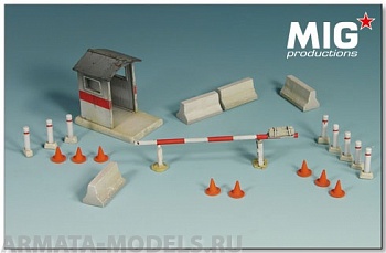 MIGMP72-352  КПП(будка, ограждения, шлагбаум и т.д)