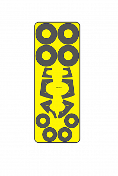 AM72111 Маска окрасочная для Су-33 Звезда (Не для свободной продажи)