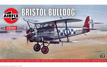 A01055V Сборная модель самолета Bristol Bulldog