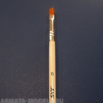 3636 Кисть из синтетического волоса, ретушная № 6