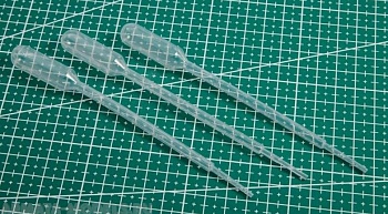 0751MCH Пипетки разного объема для моделизма: 1 мл, 3 шт