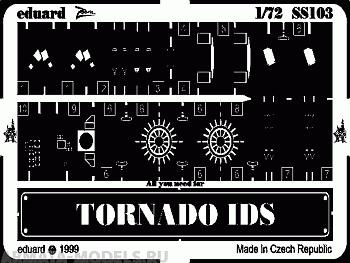 SS103 Фототравление Tornado IDS/GR. MK.1 for Revell kit (Eduard) 1/72
