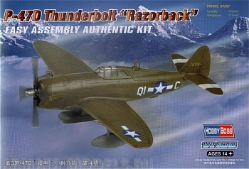 80283	Самолет P-47D Thunderbolt Razorback