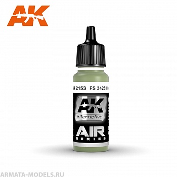 AK2153 Акриловая краска FS 34227 Green 17ml