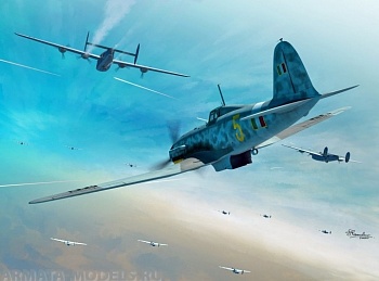 SW72104  Самолет  Fiat G.55 Centauro ( 2 in1 ) (Sword) 1/72