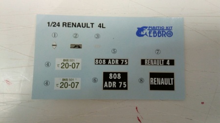 25002 Renault 4L EBBRO