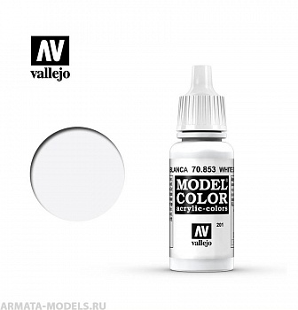 V-70853 Model Color  Белила платиновые б.17мл