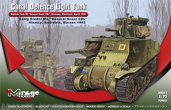 729001 Танк Medium Tank M3 General Grant - Canal Defence Light, late version