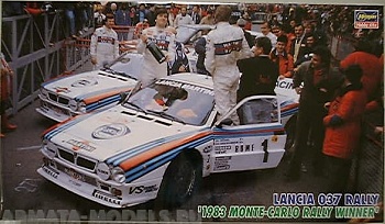 25031 Автомобиль Lancia 037 Rally 1983