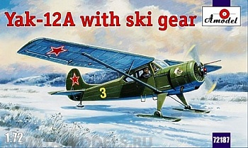 АМ72187 Як-12А на лыжах
