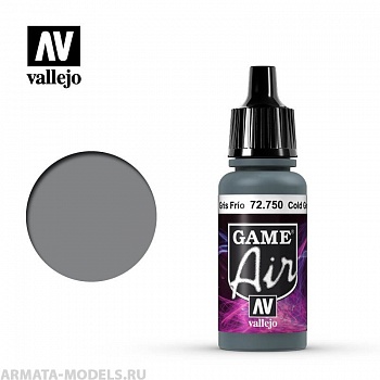 V-72750 Game Air Холодный серый б.17мл