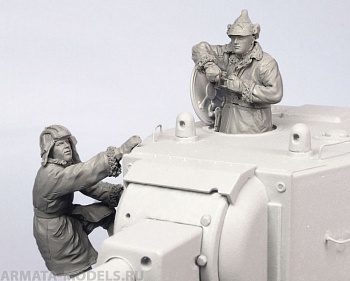 T-35096 Cоветские танкисты КВ-2 (зима 1939-44 гг) (2)