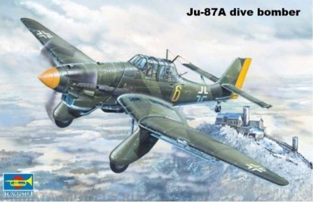 02420 Самолёт  Junkers Ju 87A Dive Bomber Trumpeter
