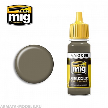 AMIG0066 Ammo Mig Акриловая краска FADED SINAI GREY 17 мл