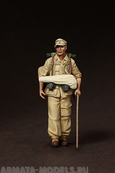 35123SOGA Feldwebel Fallschirmjager- Brigade Ramcke. El Alamein, August 1942.