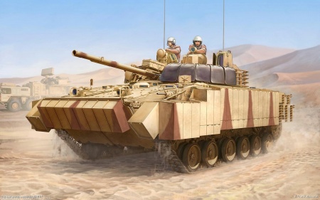 01532 БМП  БМП-3(ОАЭ) с активной бронёй и комбинированными экранами Trumpeter