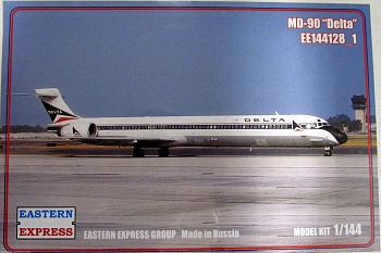 ЕЕ144128_1  Авиалайнер MD-90 DELTA  (Limited Edision)