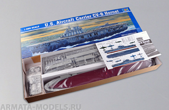 05601P U.S Aircraft Carrier USS Hornet CV-8 (1942)