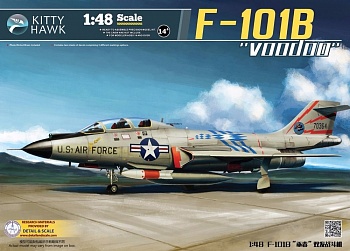 KH80114  Самолет F-101b Voodoo (KITTY HAWK) 1/48